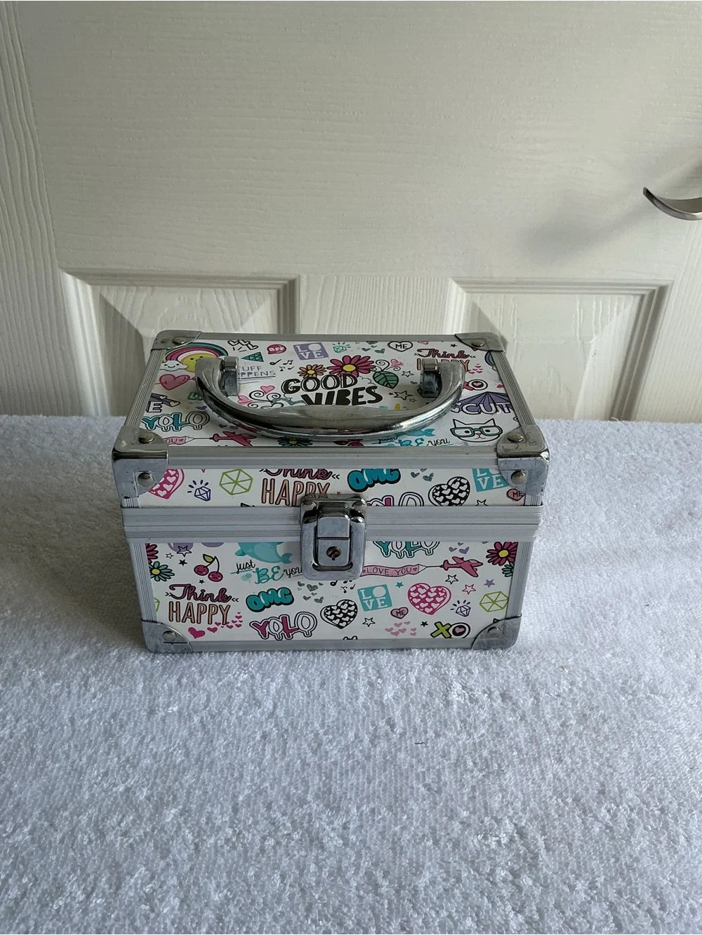 Good Vibes Kids Jewelry Box - White Multicolor